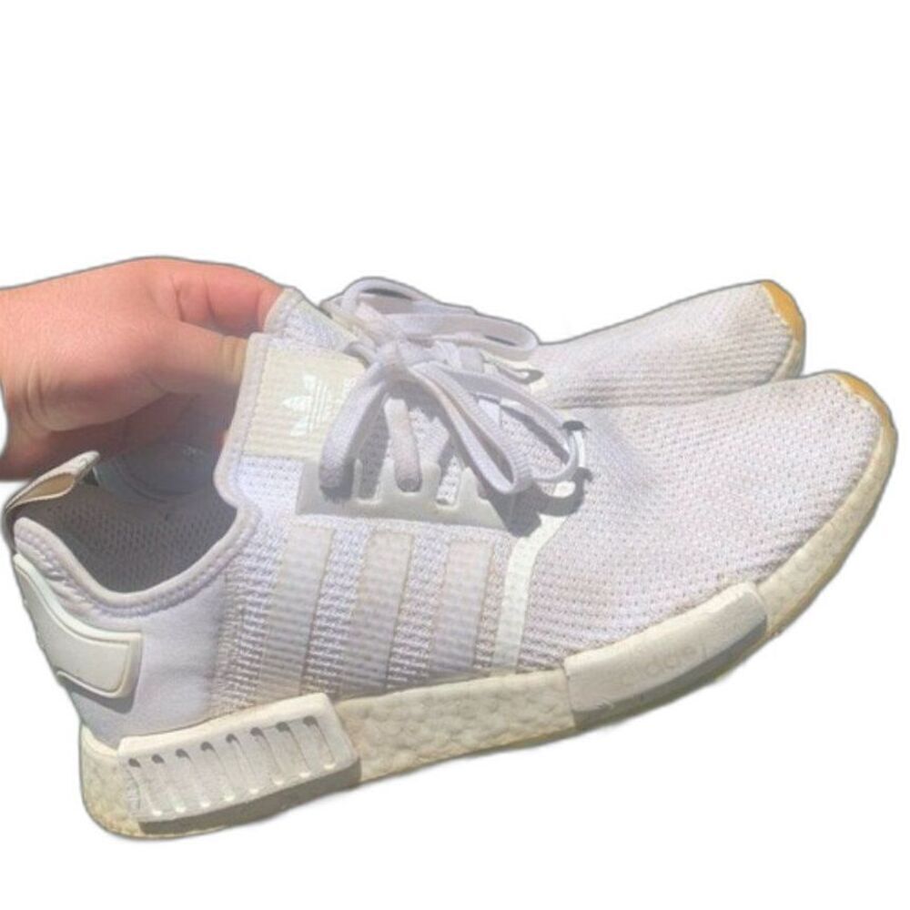 Adidas NMD R1 Cloud White Gum Bottom Men’s Running Shoes